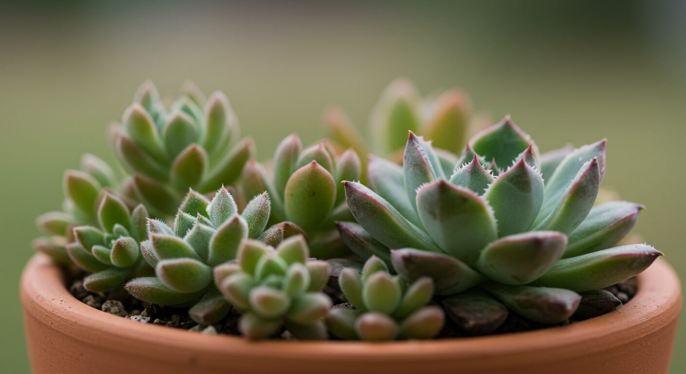 多肉植物の土にカビが生える原因と対策