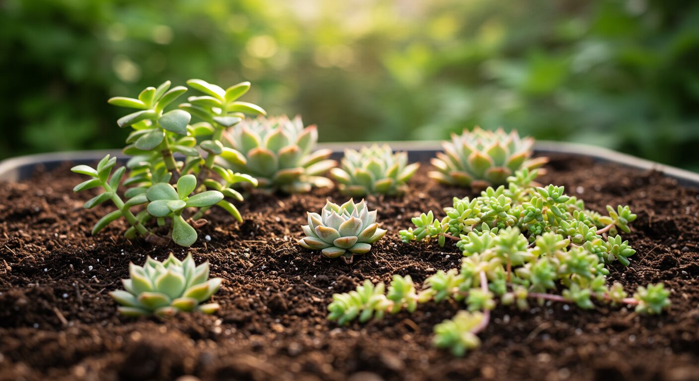 多肉植物を地植え・雨ざらしで育てる基本